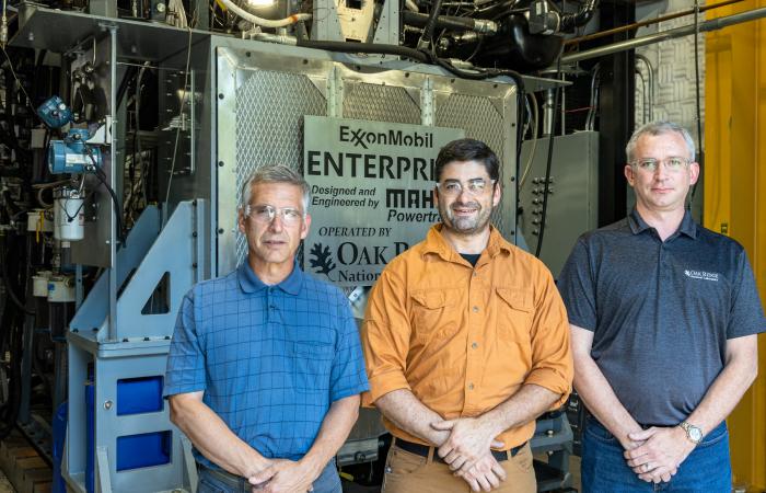 ExxonMobil marine engine